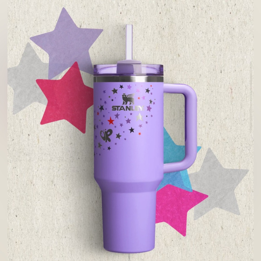 Olivia Rodrigo Stanley Collab limited edition 40 oz Purple Tumbler New box 💜